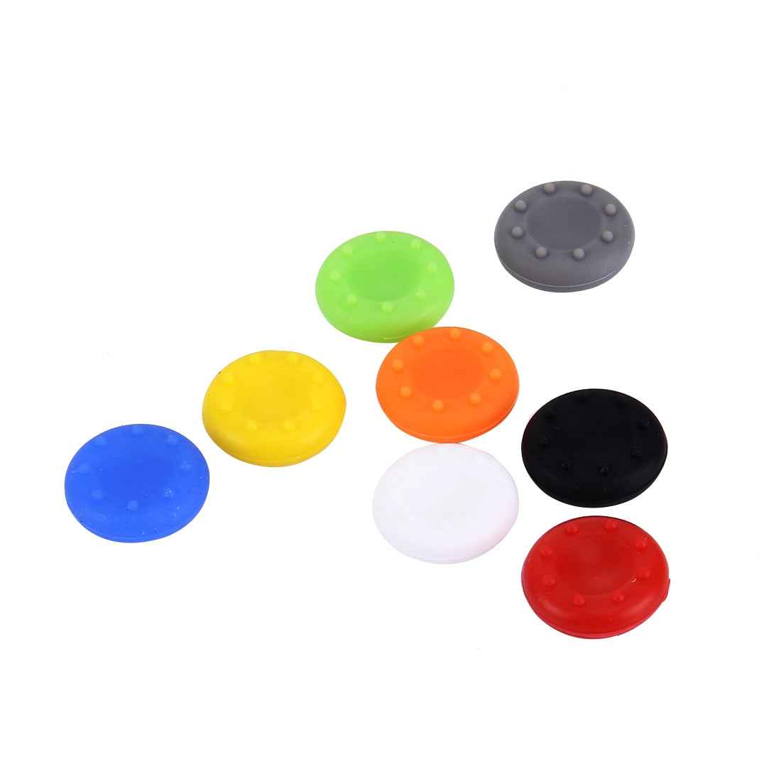 8 PCS Silicone Thumb Stick  Cap Joystick Grip Cover for XBOX One / Sony PS4 / PS3