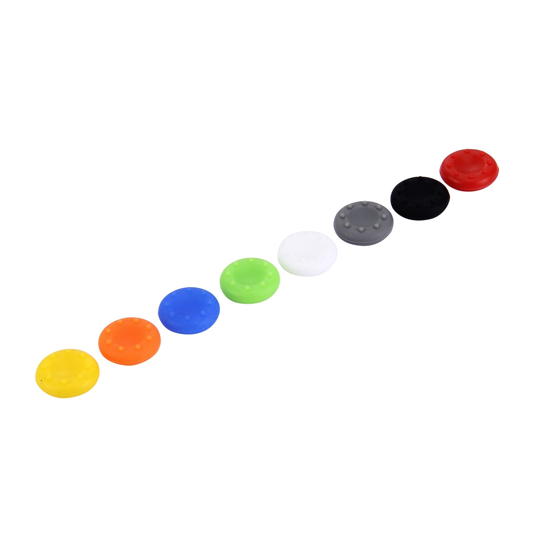 8 PCS Silicone Thumb Stick  Cap Joystick Grip Cover for XBOX One / Sony PS4 / PS3