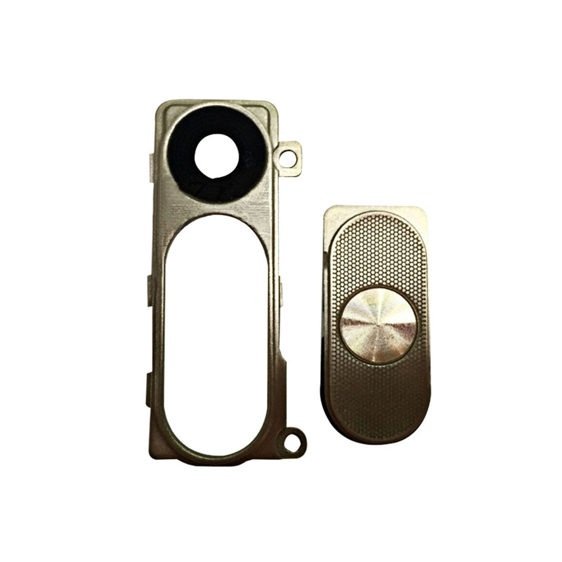 Back Camera Lens Cover + Power & Volume Buttons  for LG G3 / D855 Gold