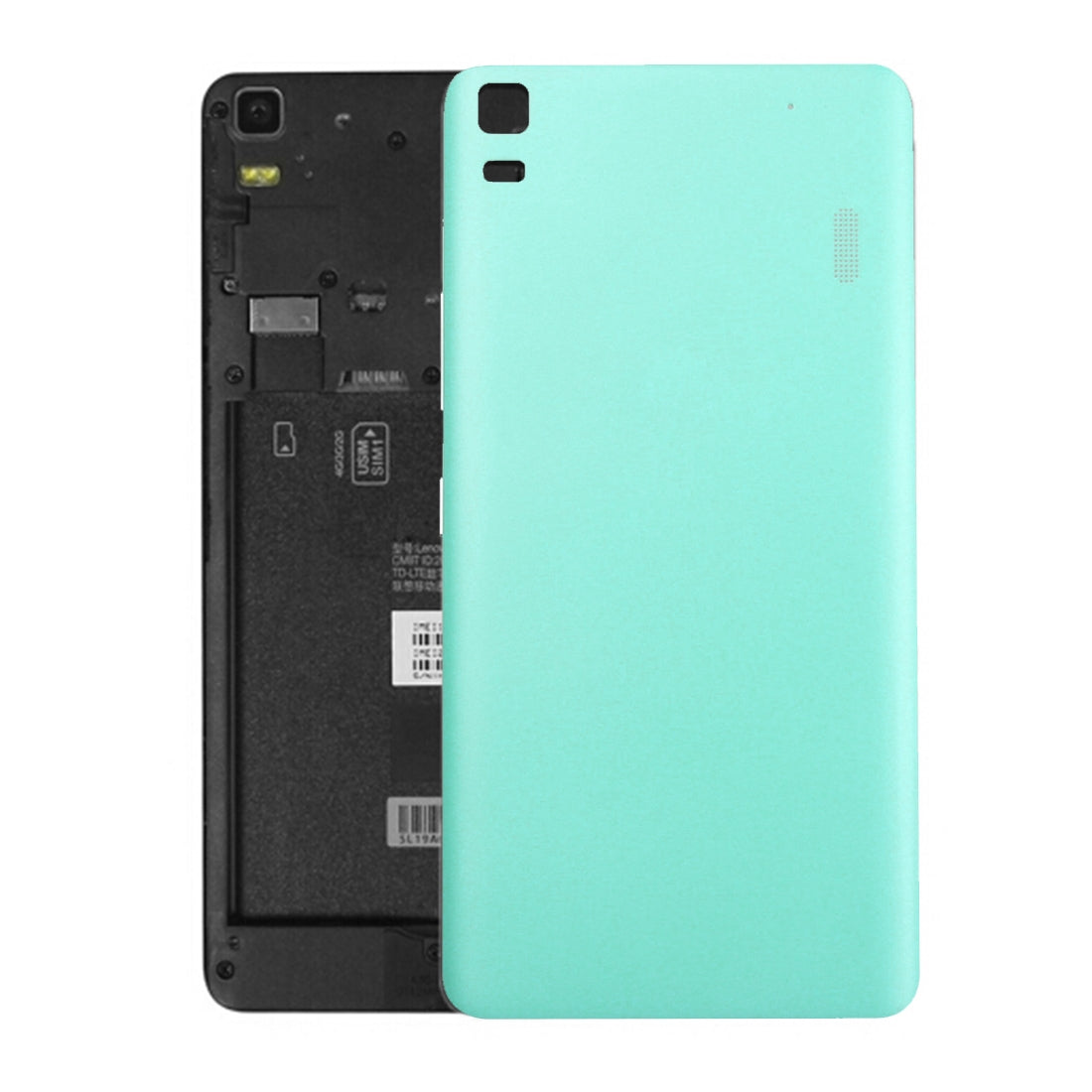 For Lenovo K3 Note / K50-T5 / A7000 Turbo Battery Back Cover Green