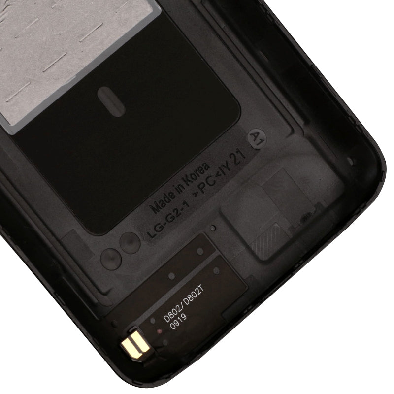 Back Cover for LG G2 / D802  Black