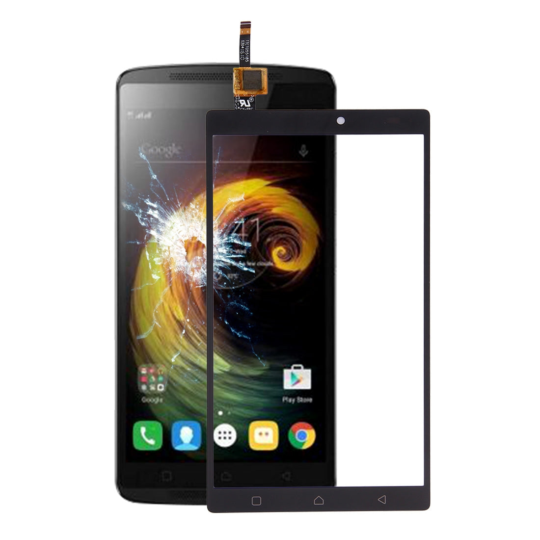 For Lenovo Vibe K4 Note Touch Panel Black