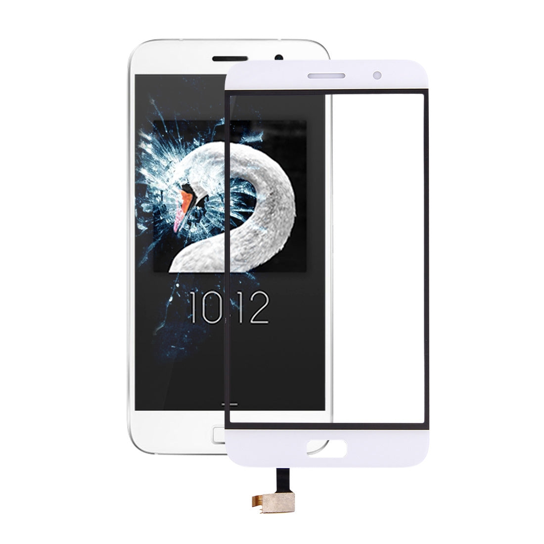 For Lenovo ZUK Z1 Touch Panel White