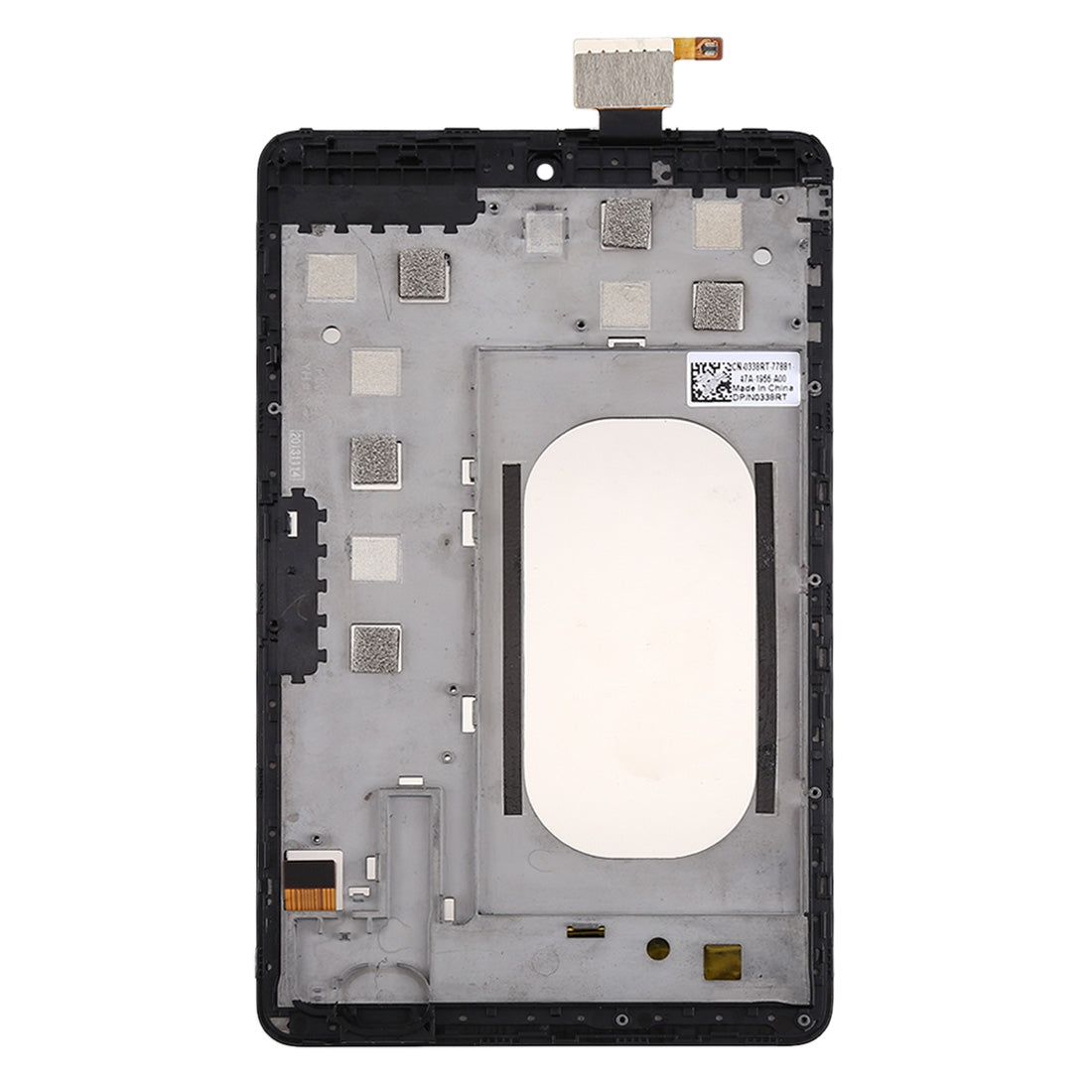 for Dell Venue 8 3830 LCD Display + Touch Panel with Frame Black