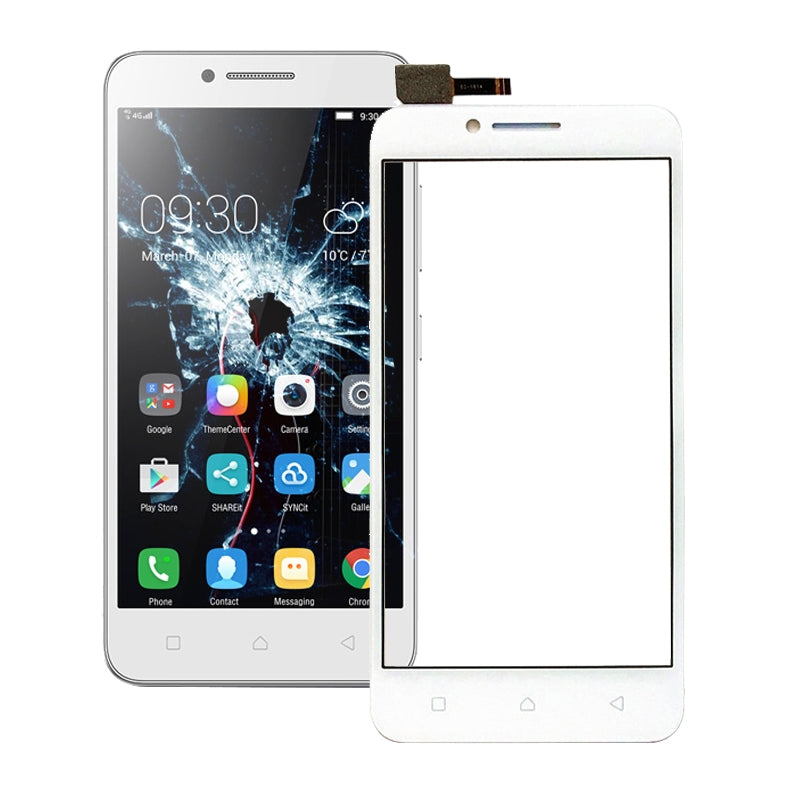 For Lenovo Vibe C / A2020 Touch Panel White