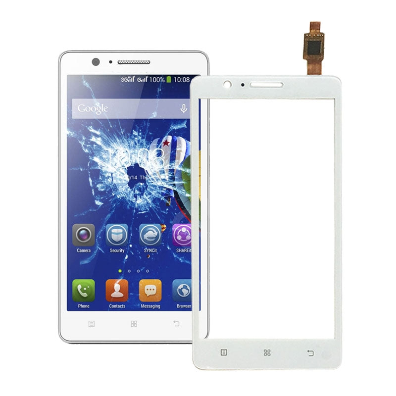 For Lenovo A536 Touch Panel White