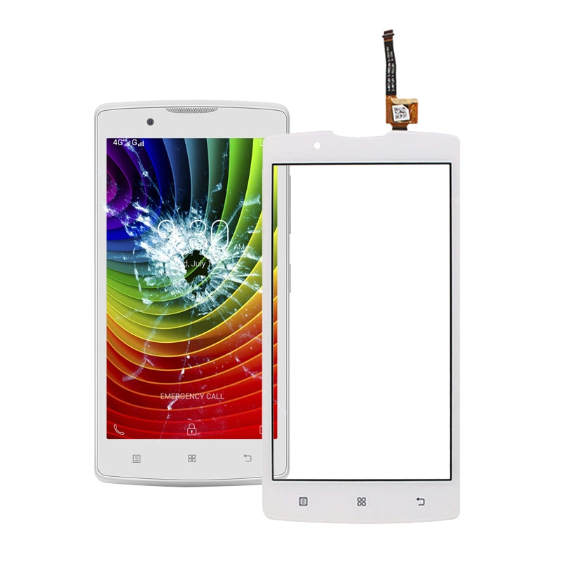 For Lenovo A2010 Touch Panel White