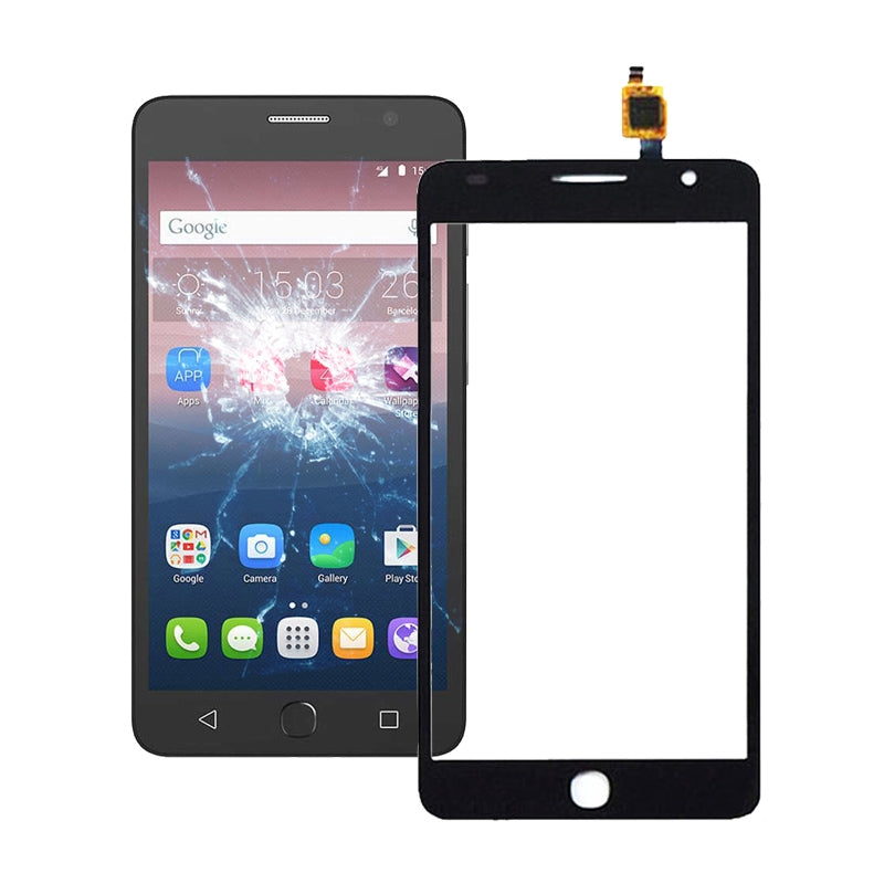 For Alcatel One Touch Pop Star 4G / 5070 Touch Panel  Black