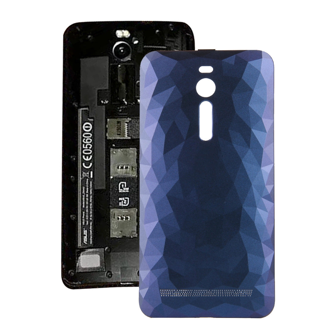 Back Battery Cover with NFC Chip for Asus Zenfone 2 / ZE551ML Dark Blue