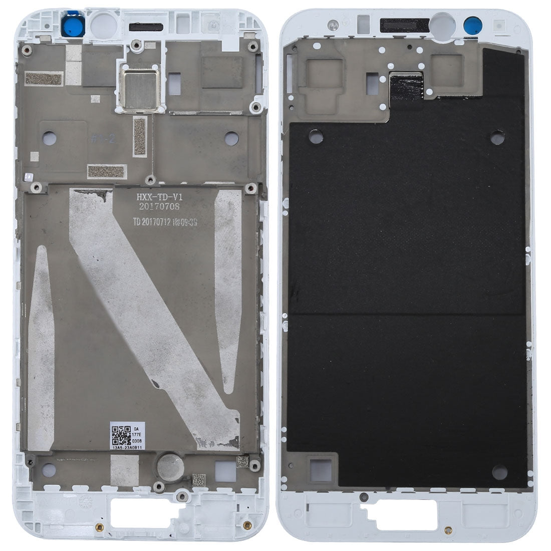 for Asus ZenFone 4 Selfie Pro ZD552KL Front Housing LCD Frame Bezel Plate White