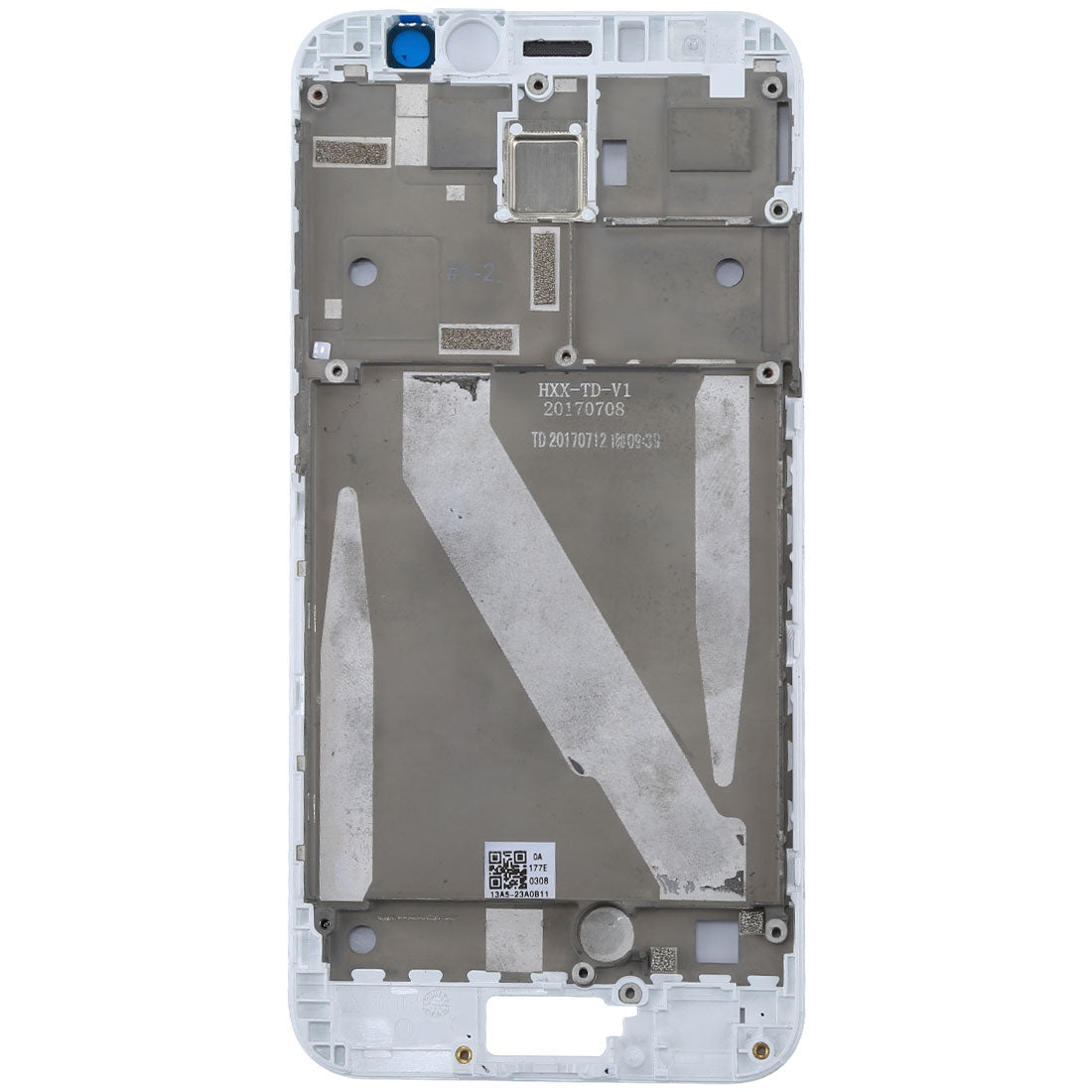 for Asus ZenFone 4 Selfie Pro ZD552KL Front Housing LCD Frame Bezel Plate White