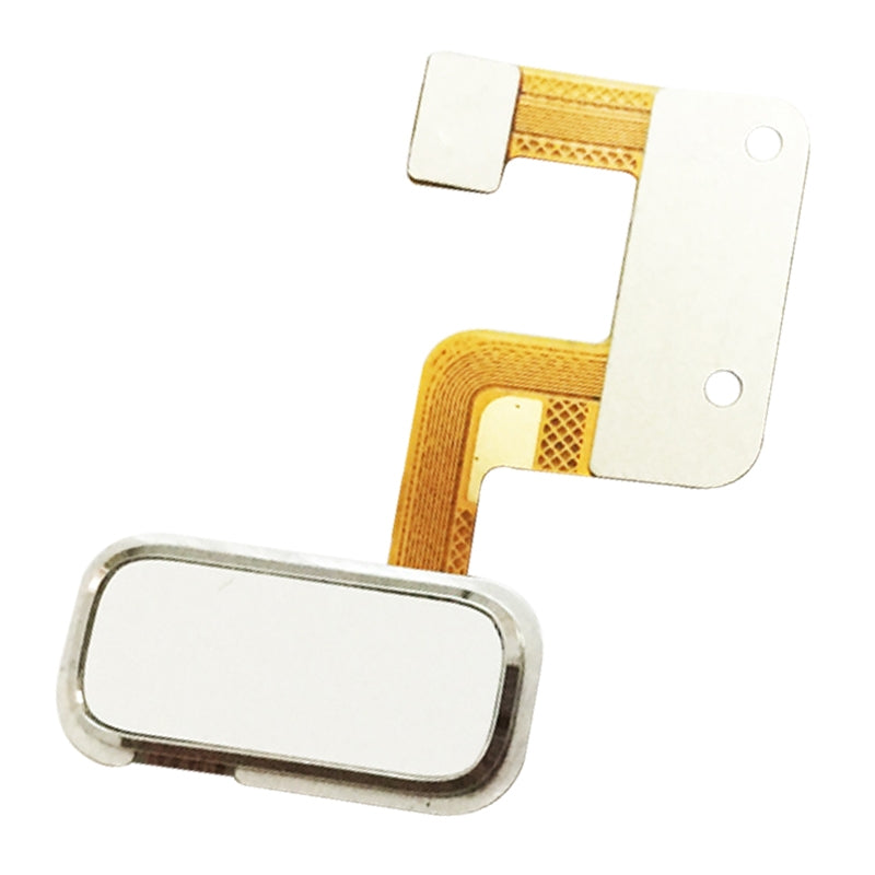 For Lenovo ZUK Z2 Pro Home Button Flex Cable with Fingerprint Identification White