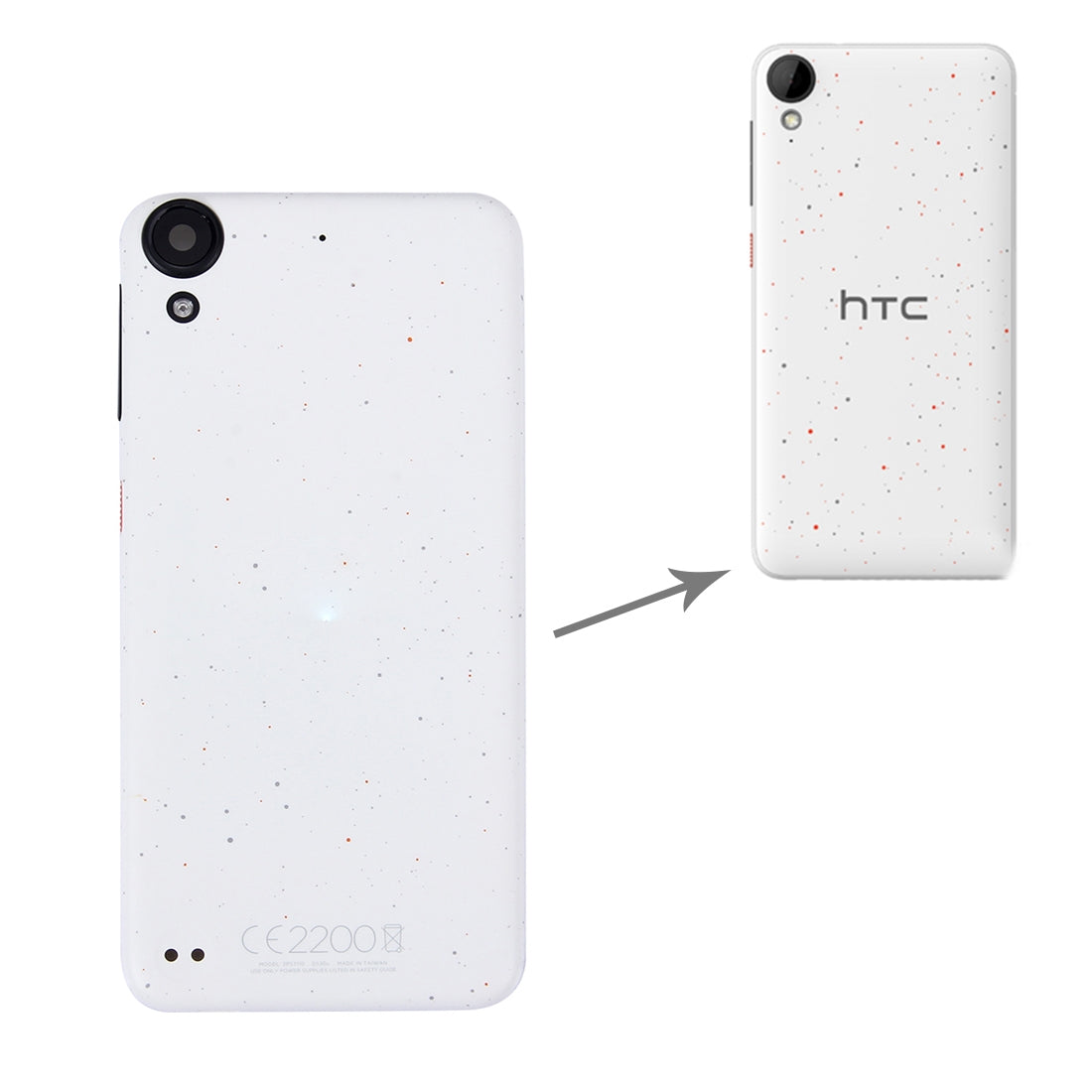 Back Housing Cover for HTC Desire 530 White