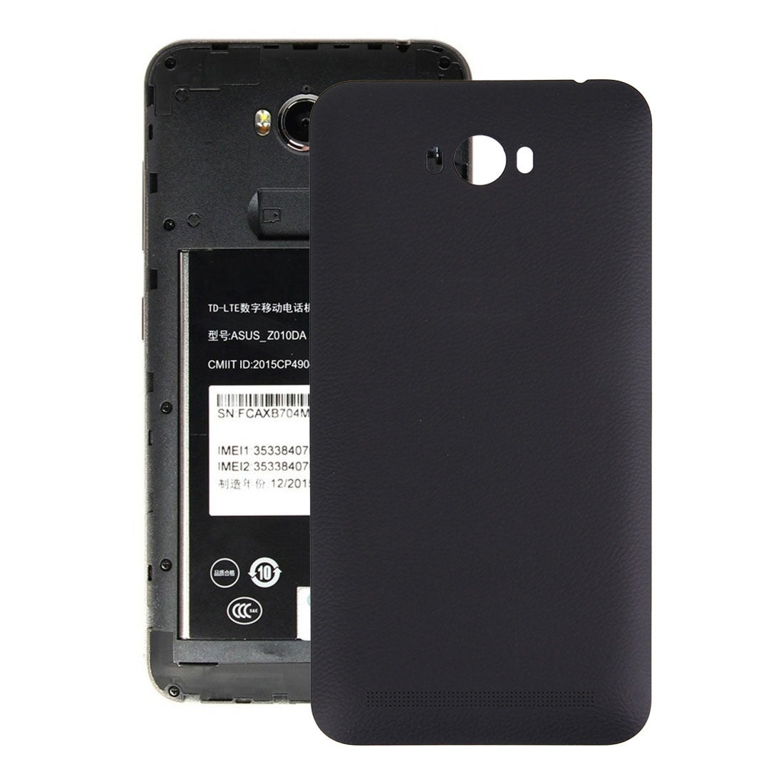 Back Battery Cover for Asus Zenfone Max / ZC550KL Black