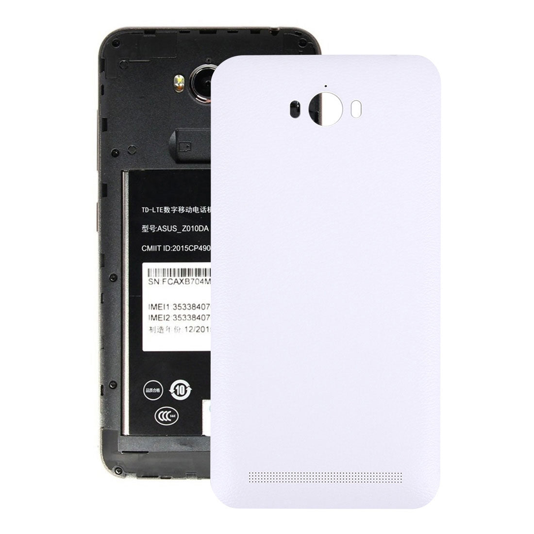 Back Battery Cover for Asus Zenfone Max / ZC550KL White