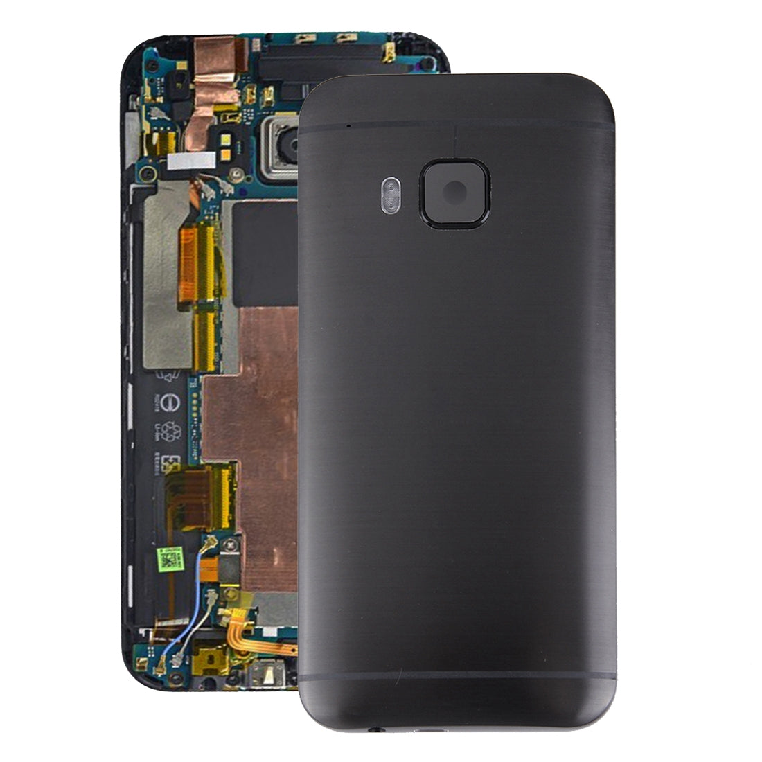 Back Housing Cover for HTC One M9 Black