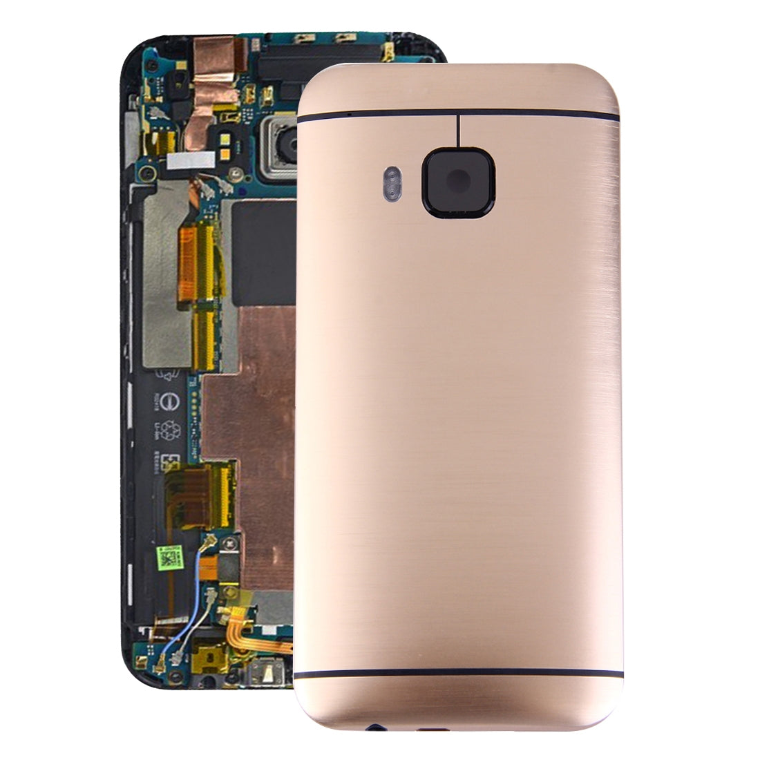 Back Housing Cover for HTC One M9 Gold