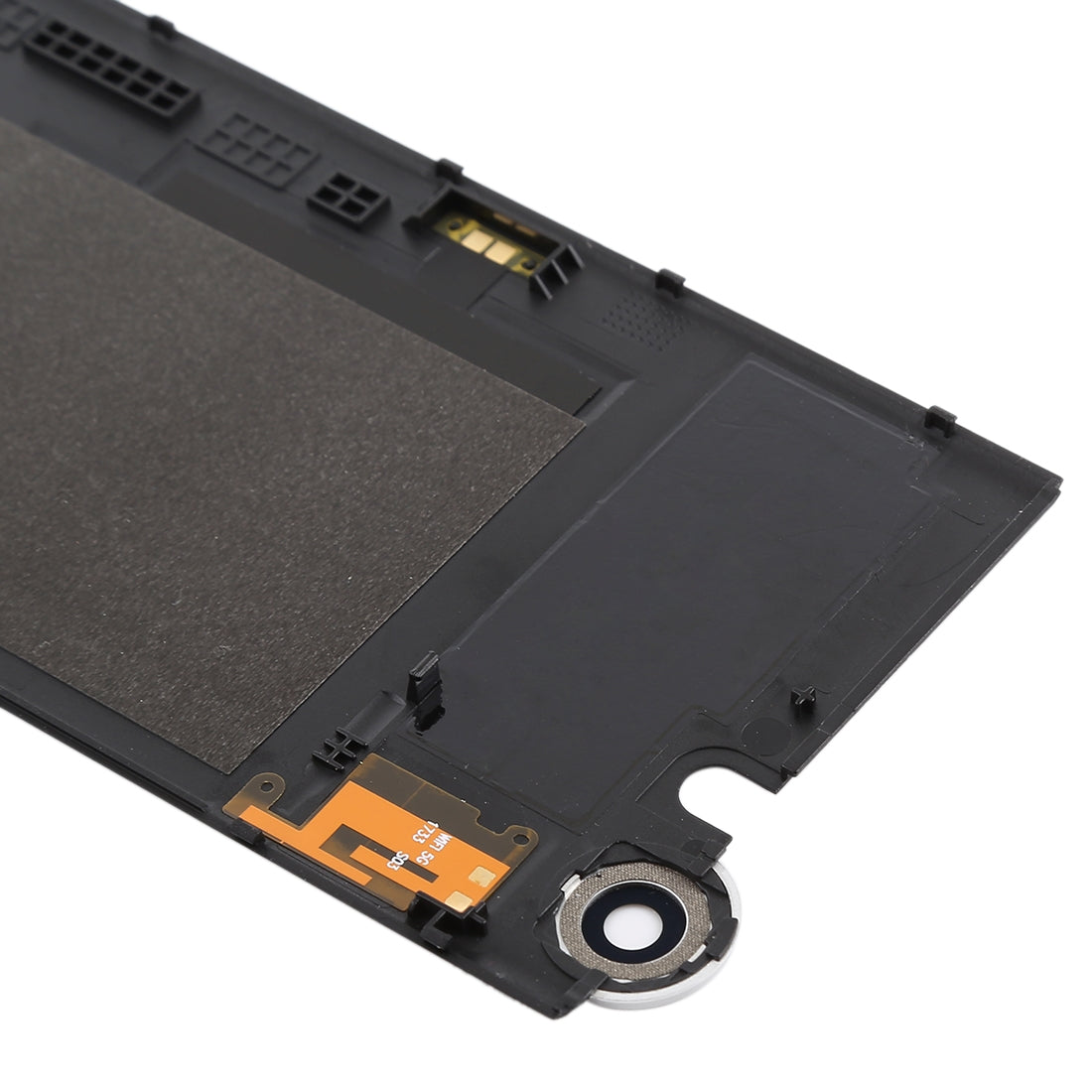 Back Cover with Camera Lens for Blackberry Keyone Black