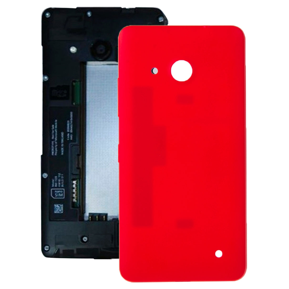 Battery Back Cover for MicroLumia 550  Red