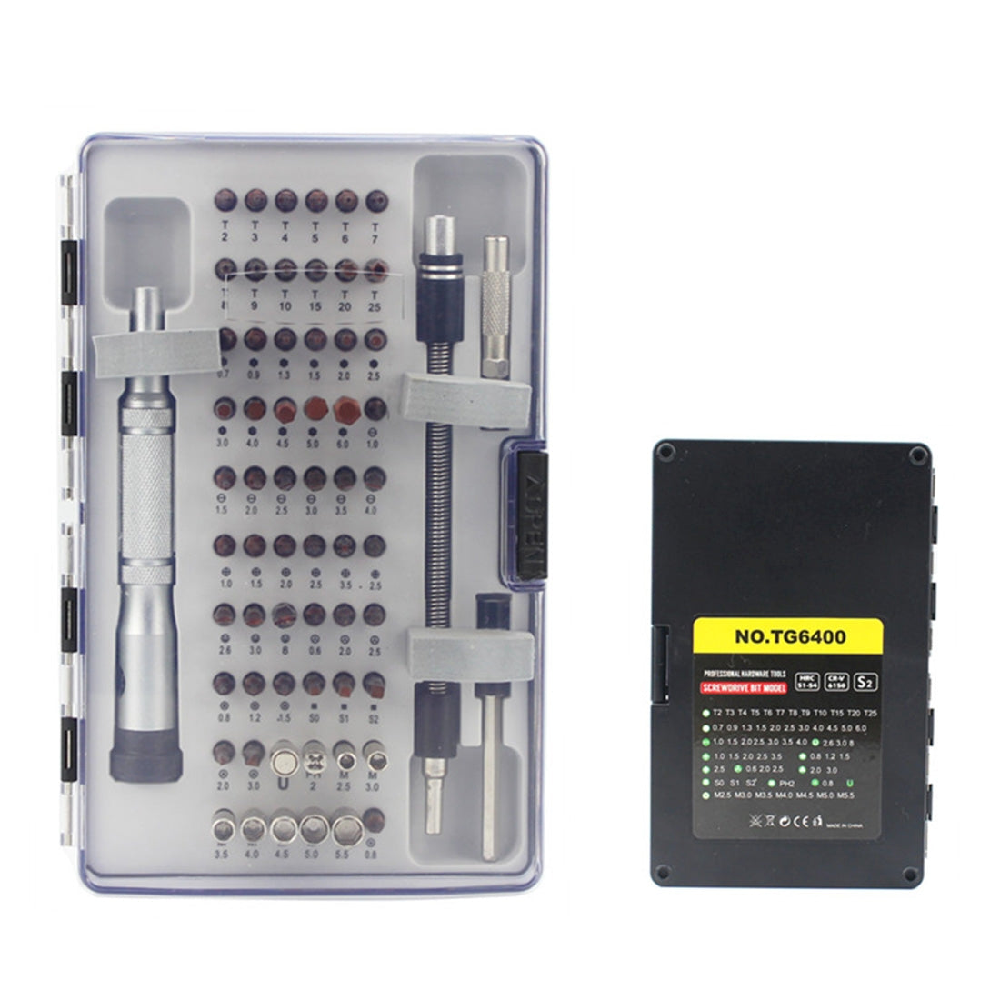 64 in 1 Portable Professional Screwdriver Repair Open Tool Kits