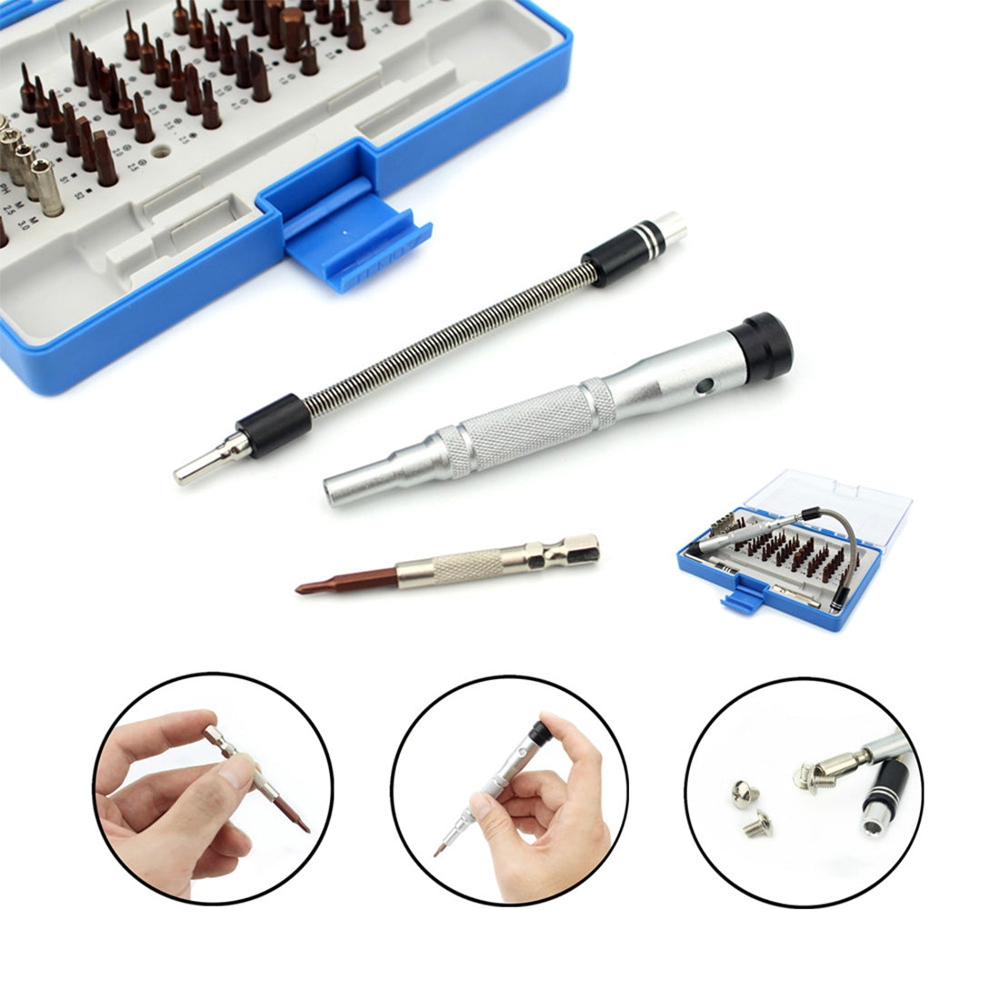 64 in 1 Portable Professional Screwdriver Repair Open Tool Kits