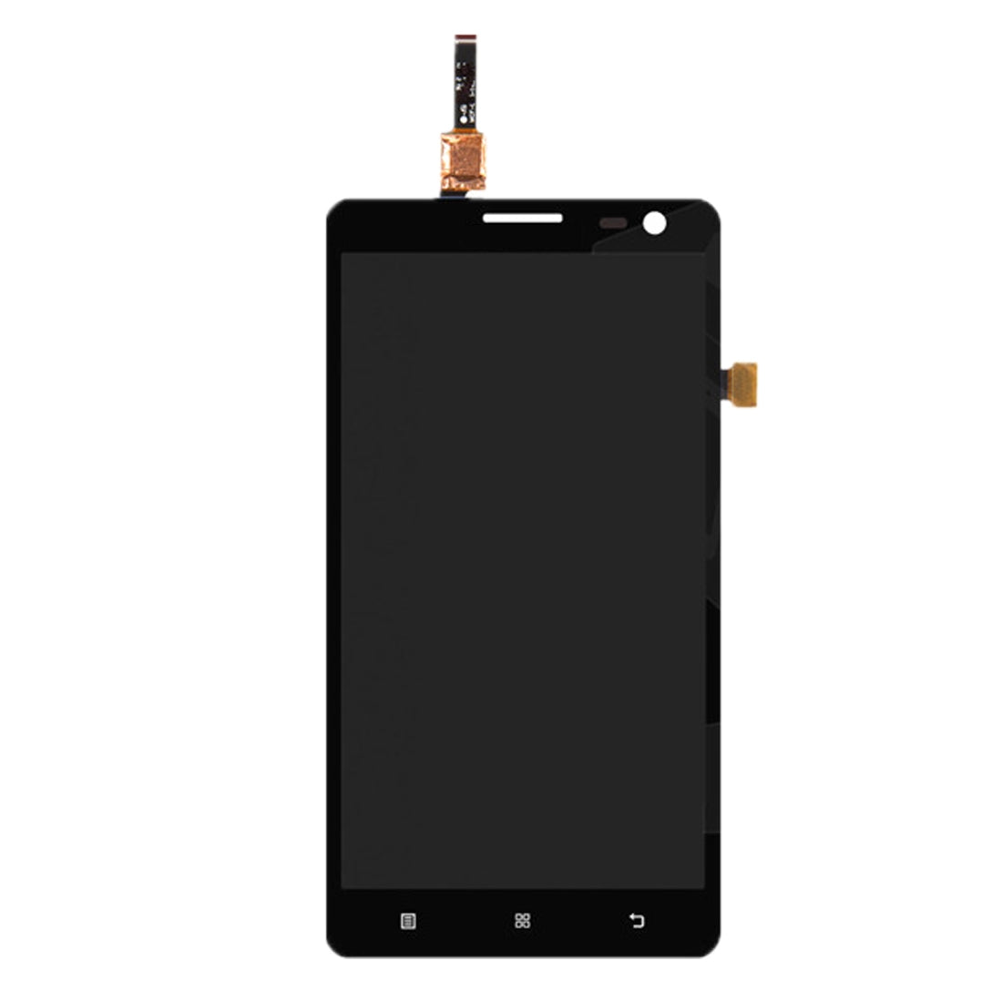 For Lenovo S856 Screen Digitizer Assembly  Black