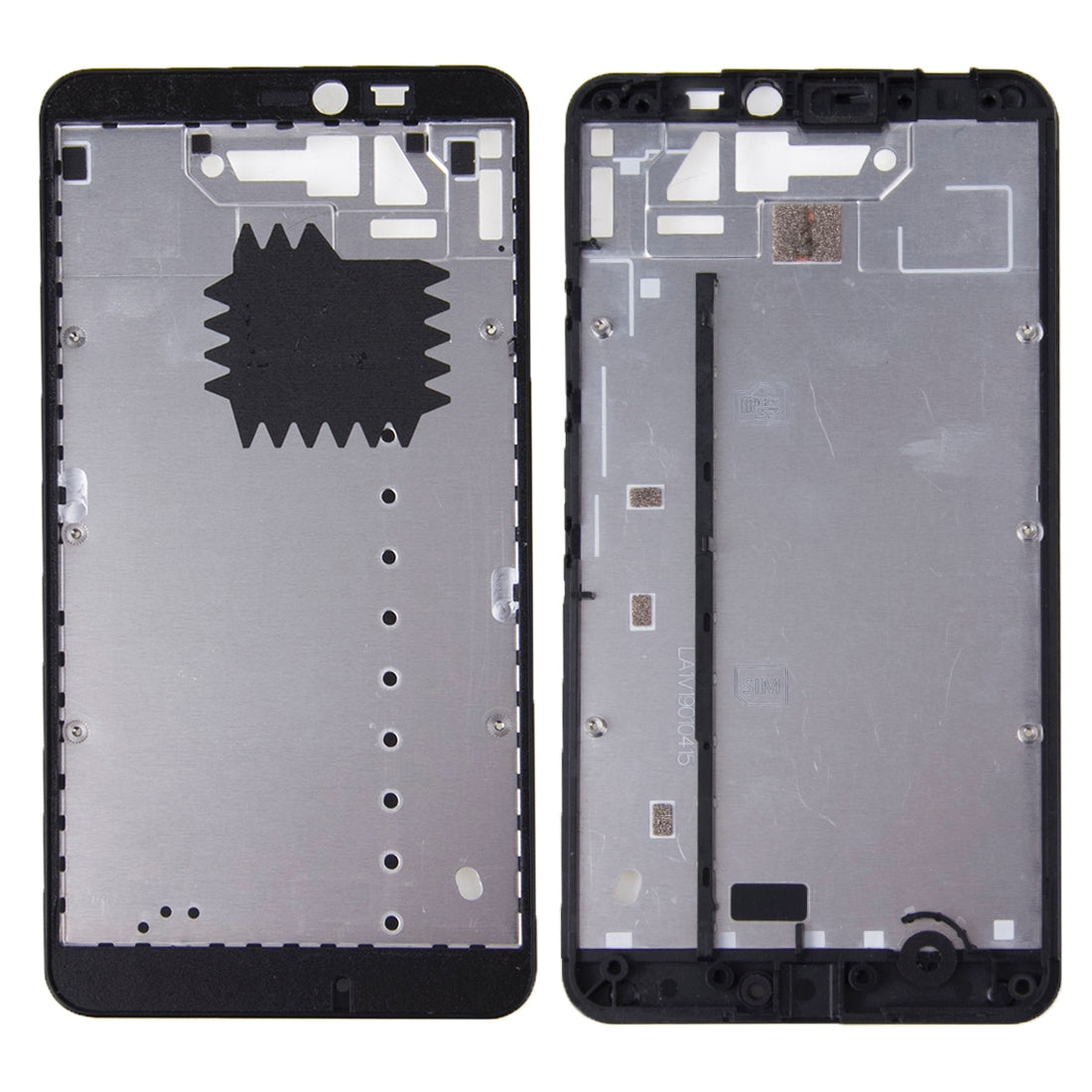 for MicroLumia 640 XL Front Housing LCD Frame Bezel Plate