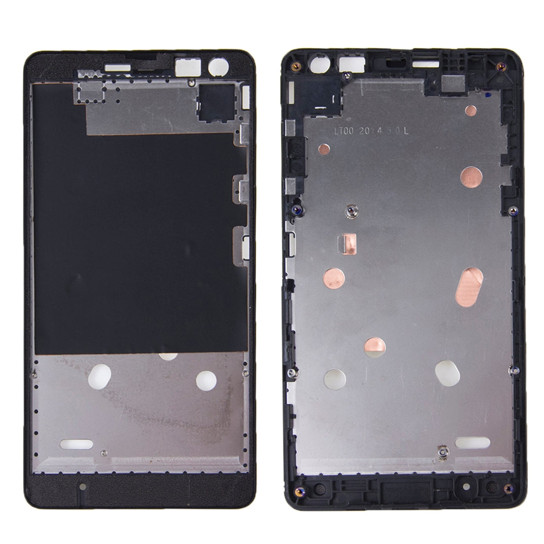 for MicroLumia 535 Front Housing LCD Frame Bezel Plate 