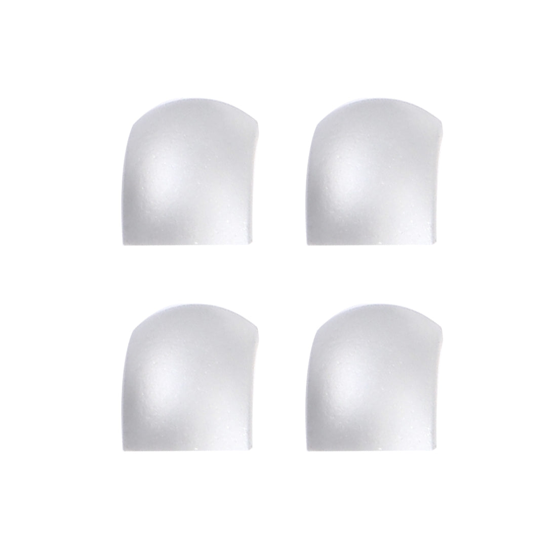 4 PCS Front Bezel Edge for Sony Xperia C4 White