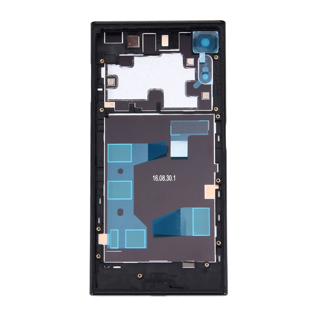 Back Battery Cover + Back Battery Bottom Cover + Middle Frame for Sony Xperia XZ Black