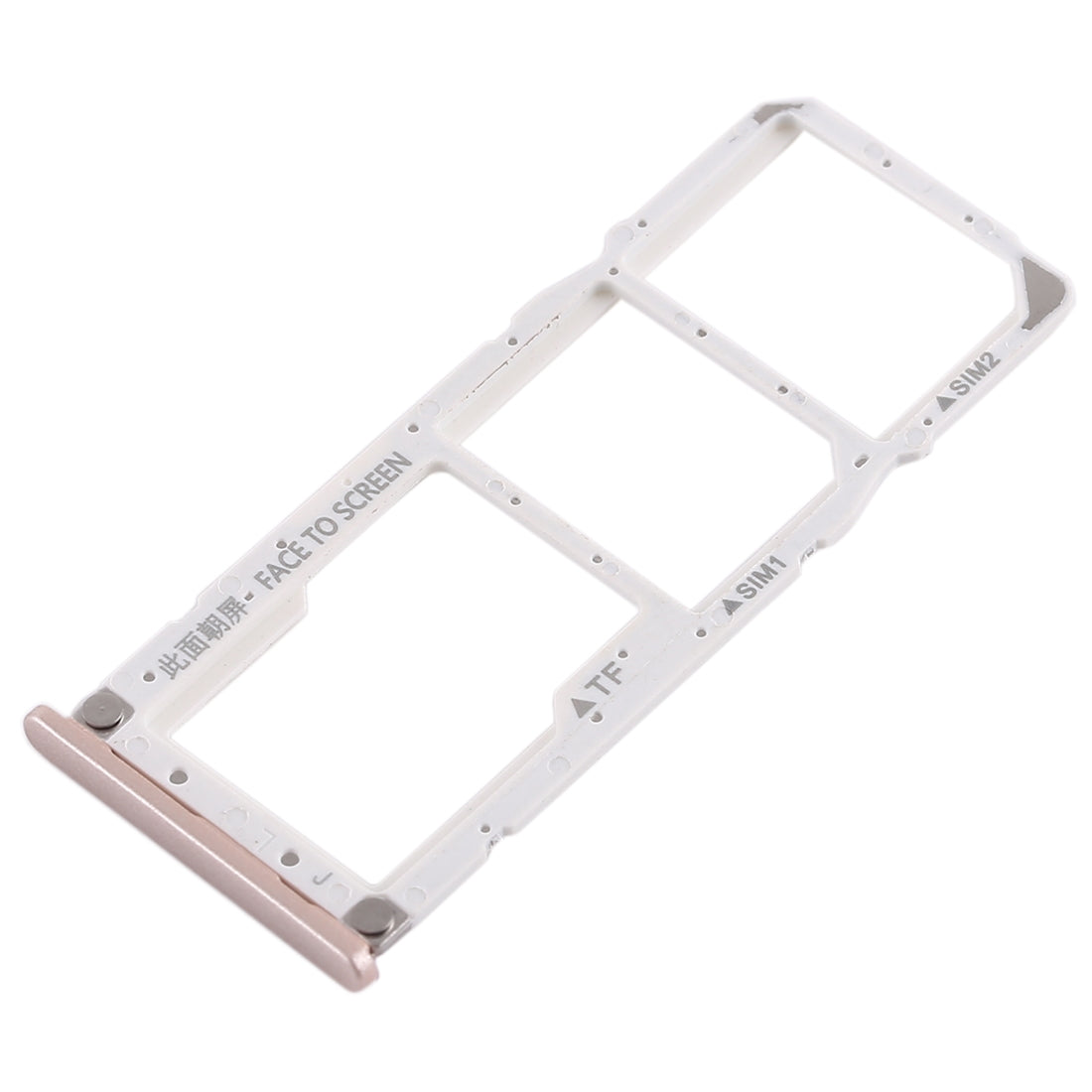 2 x SIM Card Tray + Micro SD Card Tray for Xiaomi Redmi 6 Pro Gold