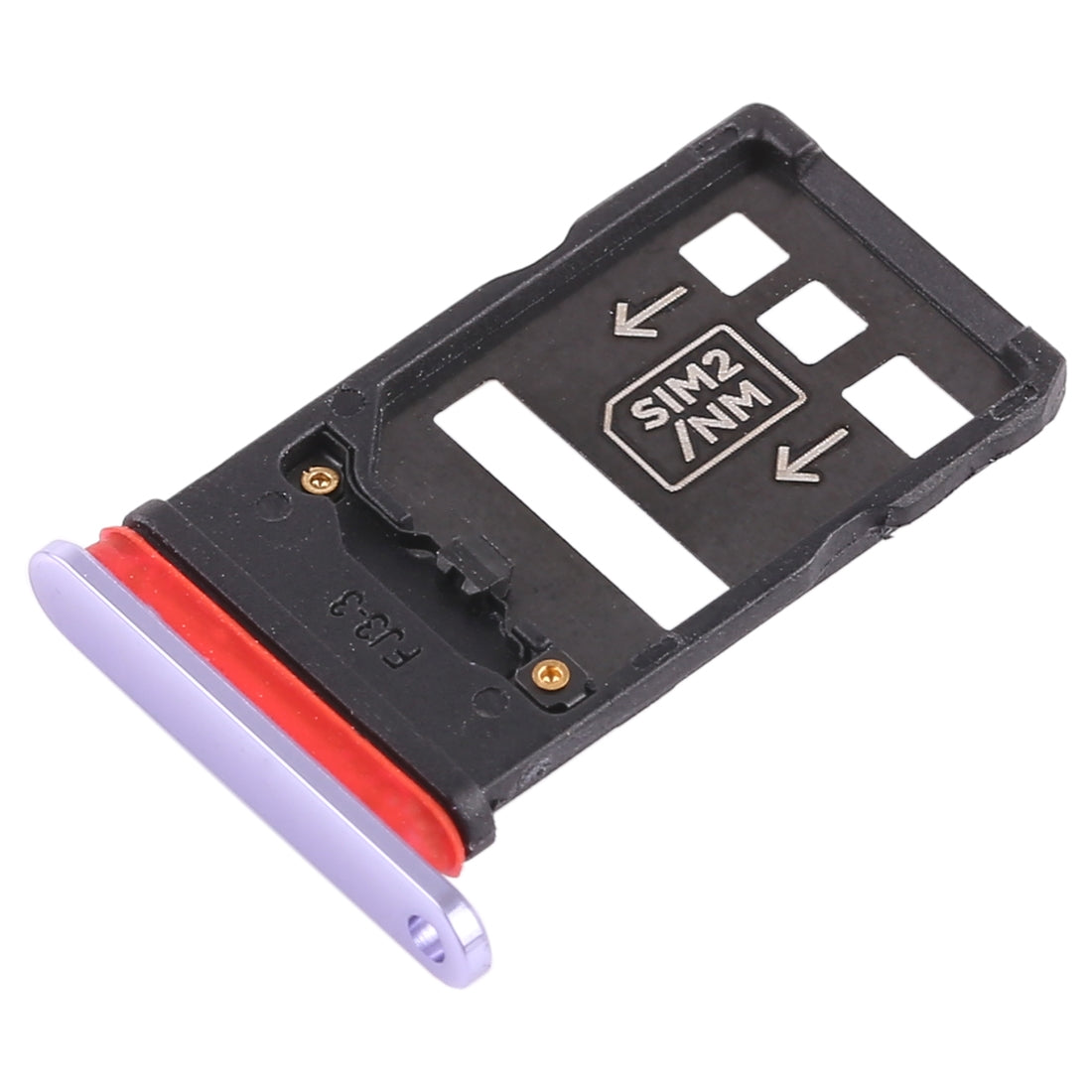 2 x SIM Card Tray for Huawei Mate 20 X  Silver