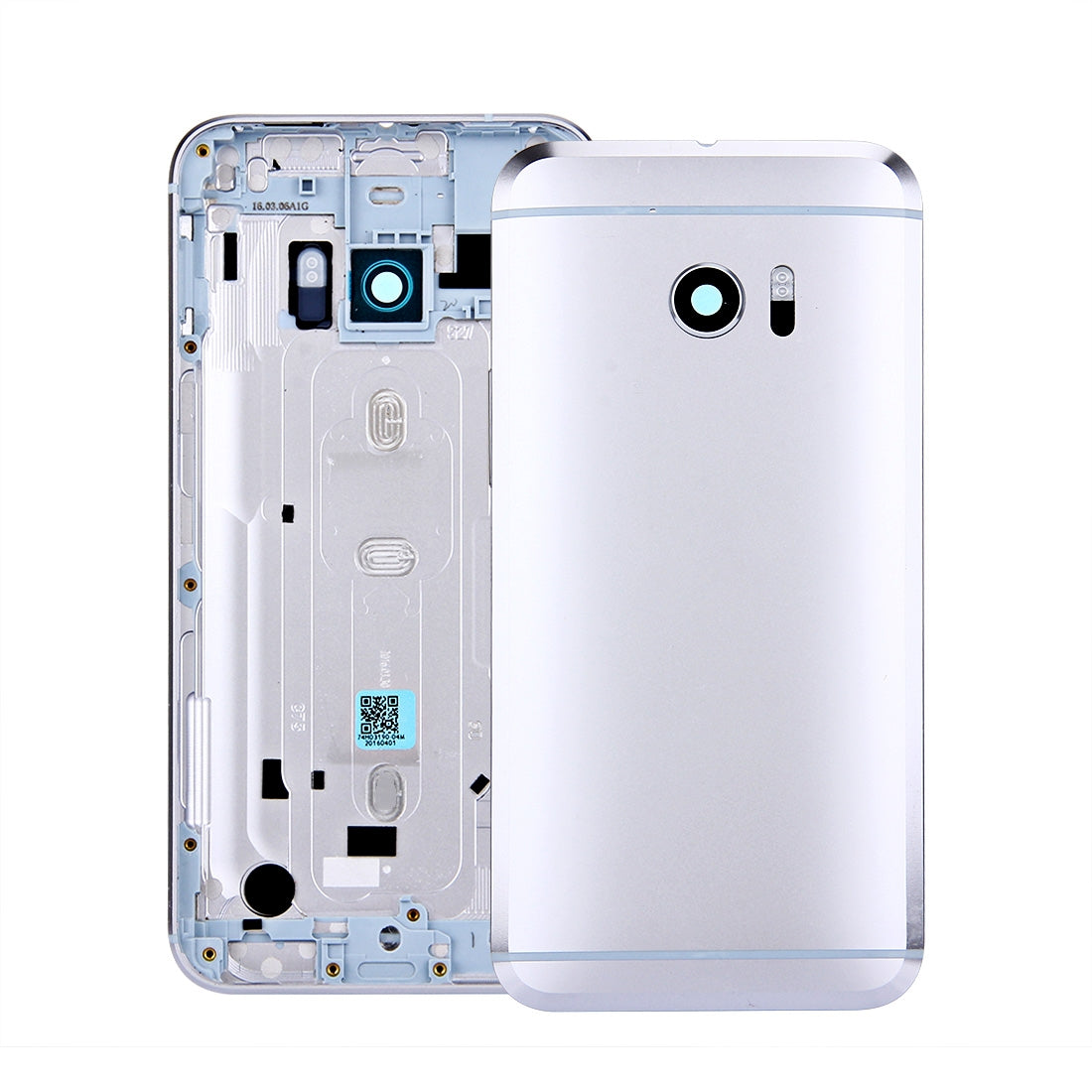 Back Cover for HTC 10 / One M10 Silver