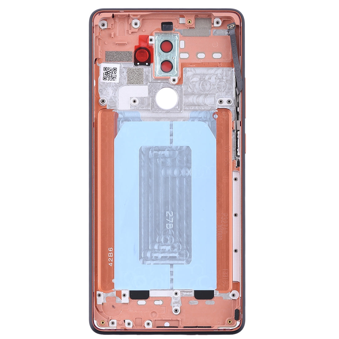 Back Cover with Back Camera Lens & Side Keys for Nokia 7 Plus