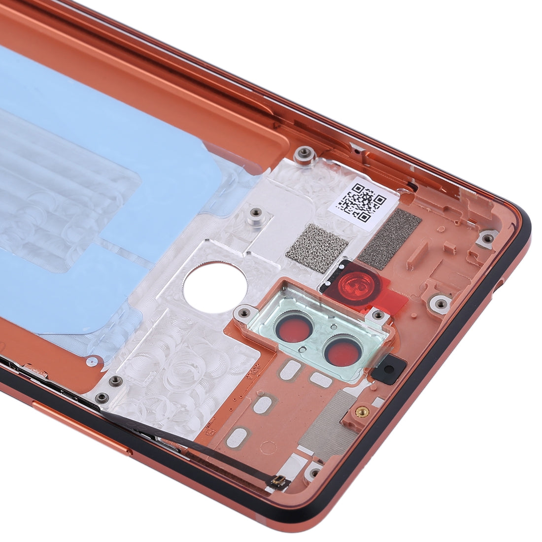 Back Cover with Back Camera Lens & Side Keys for Nokia 7 Plus