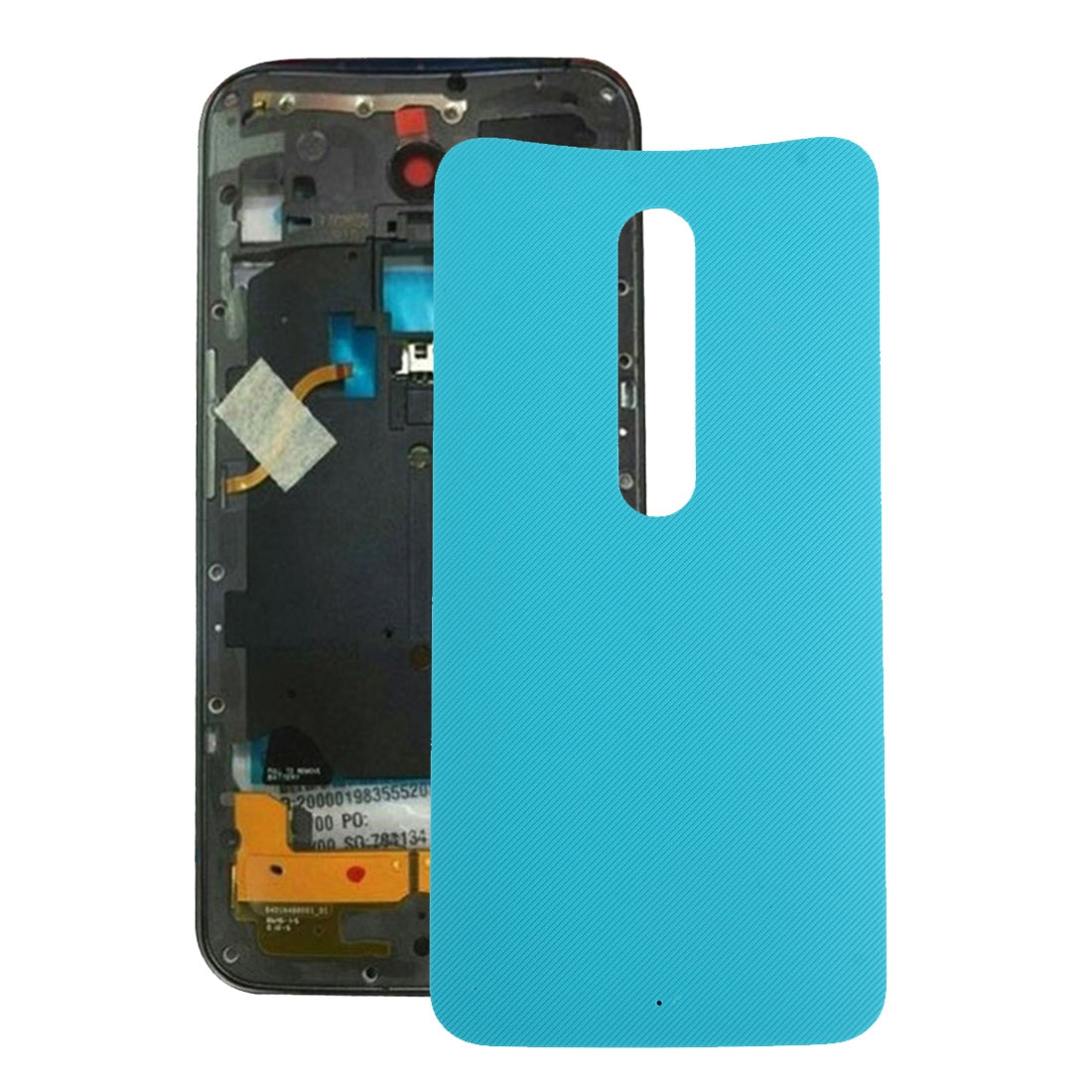 Battery Back Cover for Motorola Moto X Style  Blue