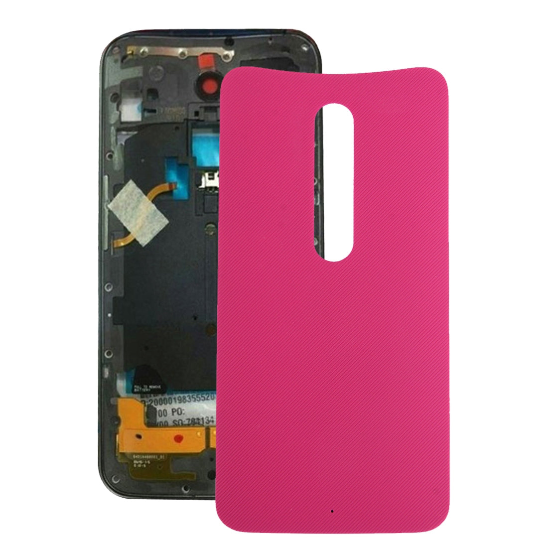 Battery Back Cover for Motorola Moto X Style  Magenta