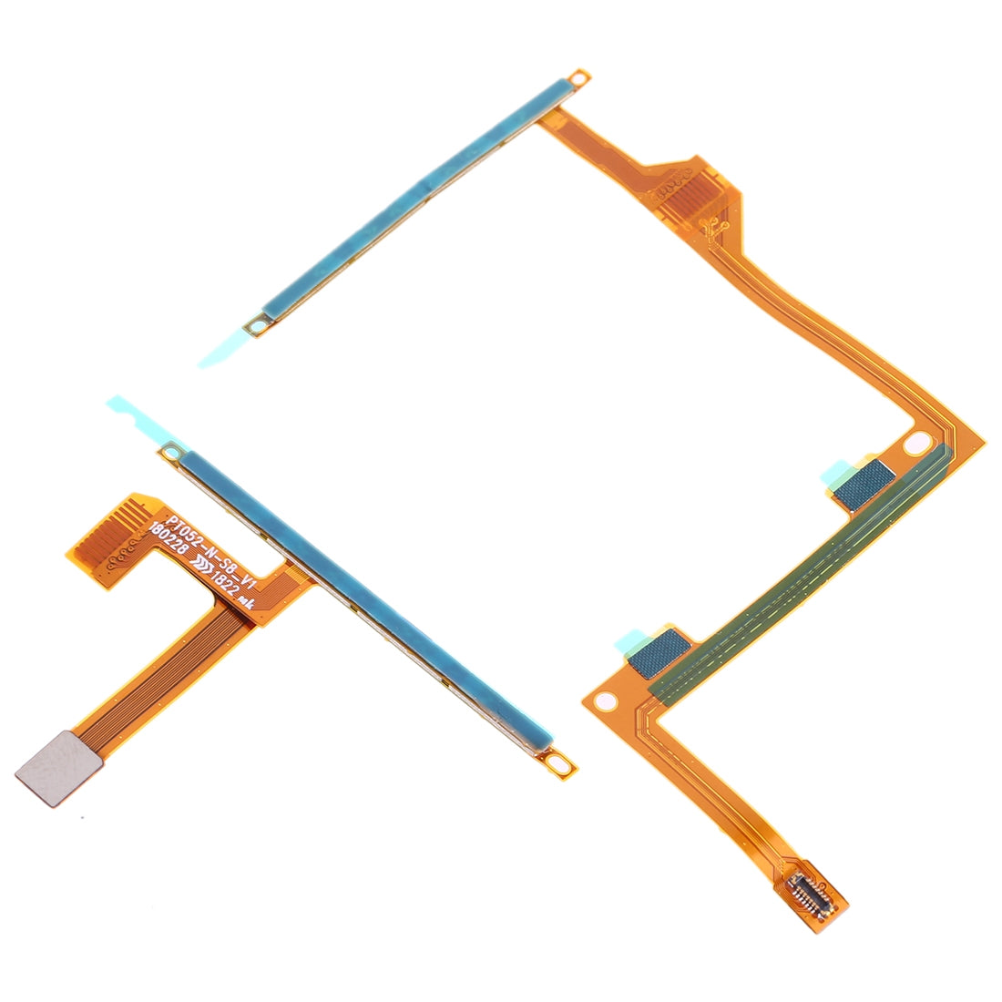 1 Pair Grip Force Sensor Flex Cable for Google Pixel 3 XL