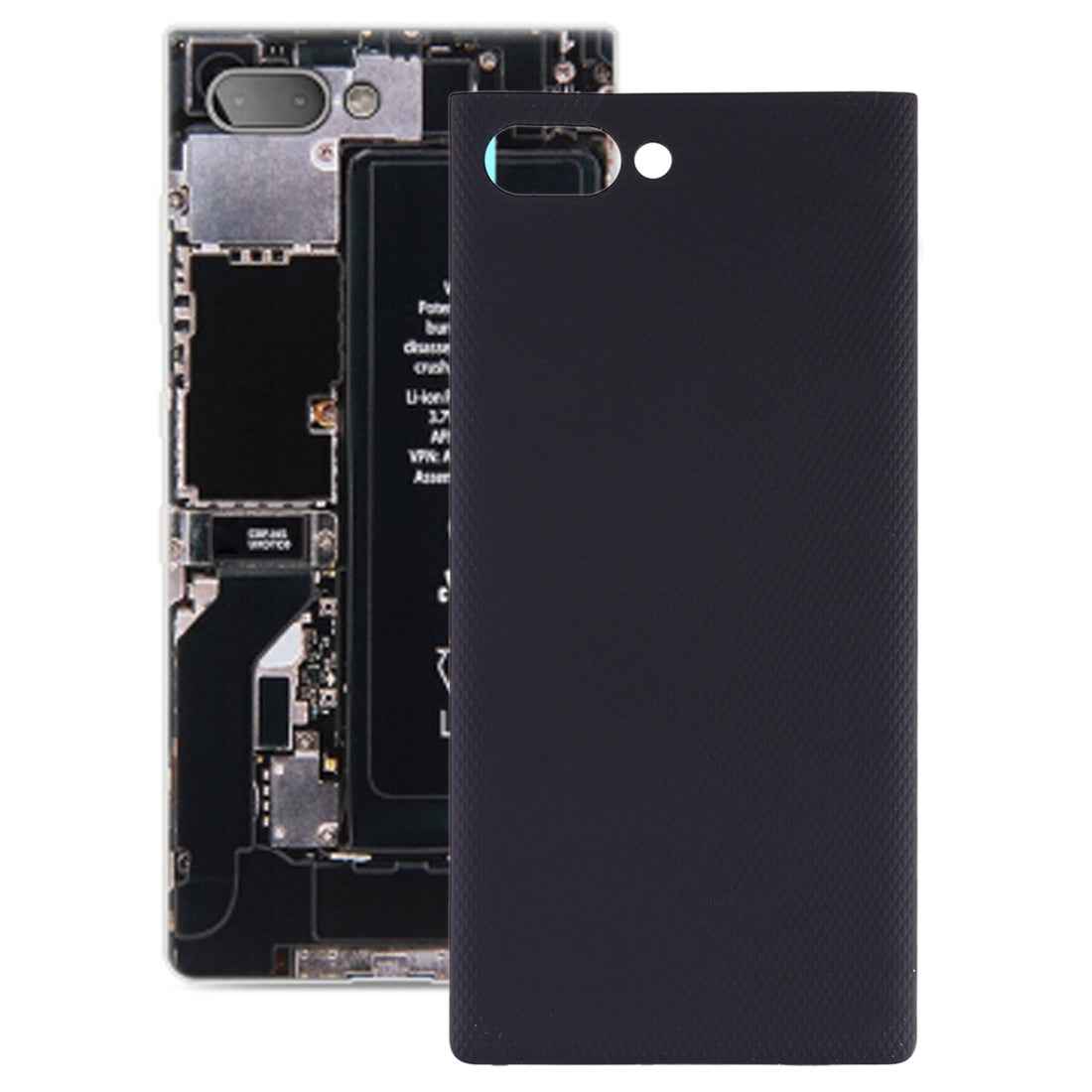 Battery Back Cover for Blackberry KEY 2 Black