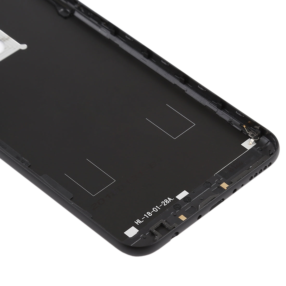 Back Cover with Side Keys for Huawei Honor Play 7C Black
