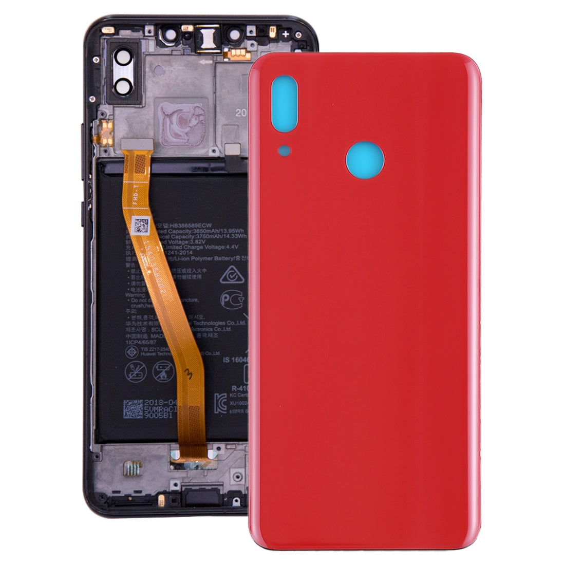 Back Cover for Huawei Nova 3 Red