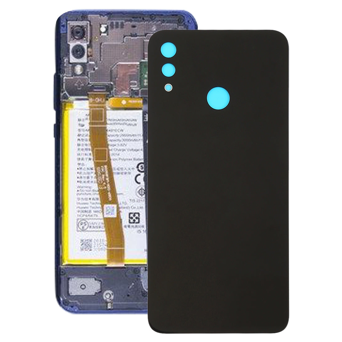 Back Cover for Huawei Nova 3i Black