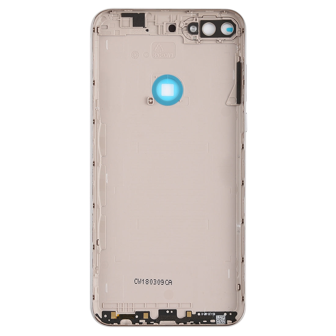 Back Cover with Side Keys for Huawei Nova 2 Lite / Y7 Prime  2018 Gold