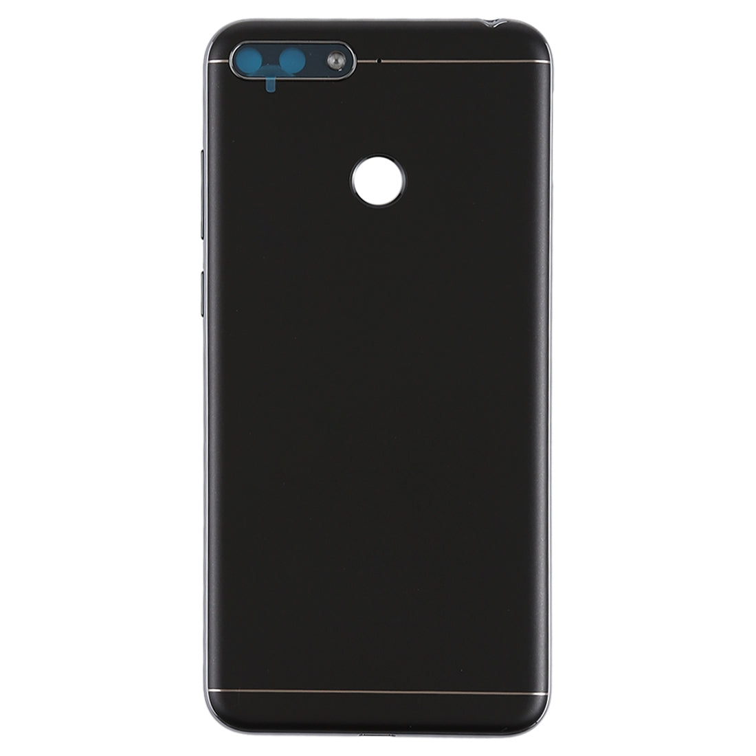 Back Cover with Side Keys & Camera Lens for Huawei Honor Play 7A Black