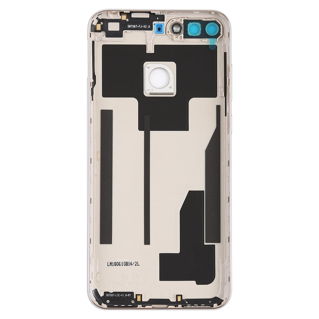 Back Cover with Side Keys & Camera Lens for Huawei Honor Play 7A Gold