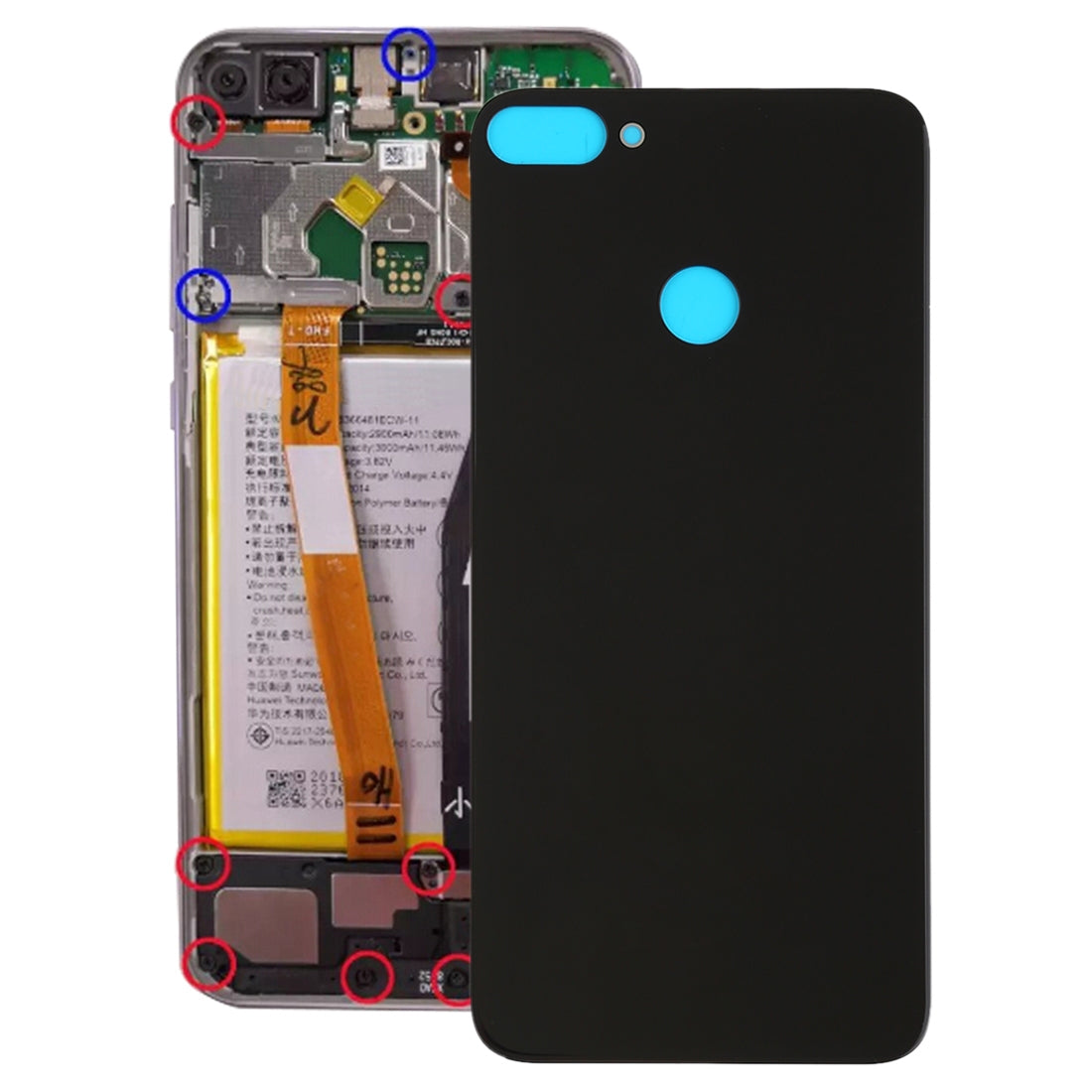 Back Cover for Huawei Honor 9i Black