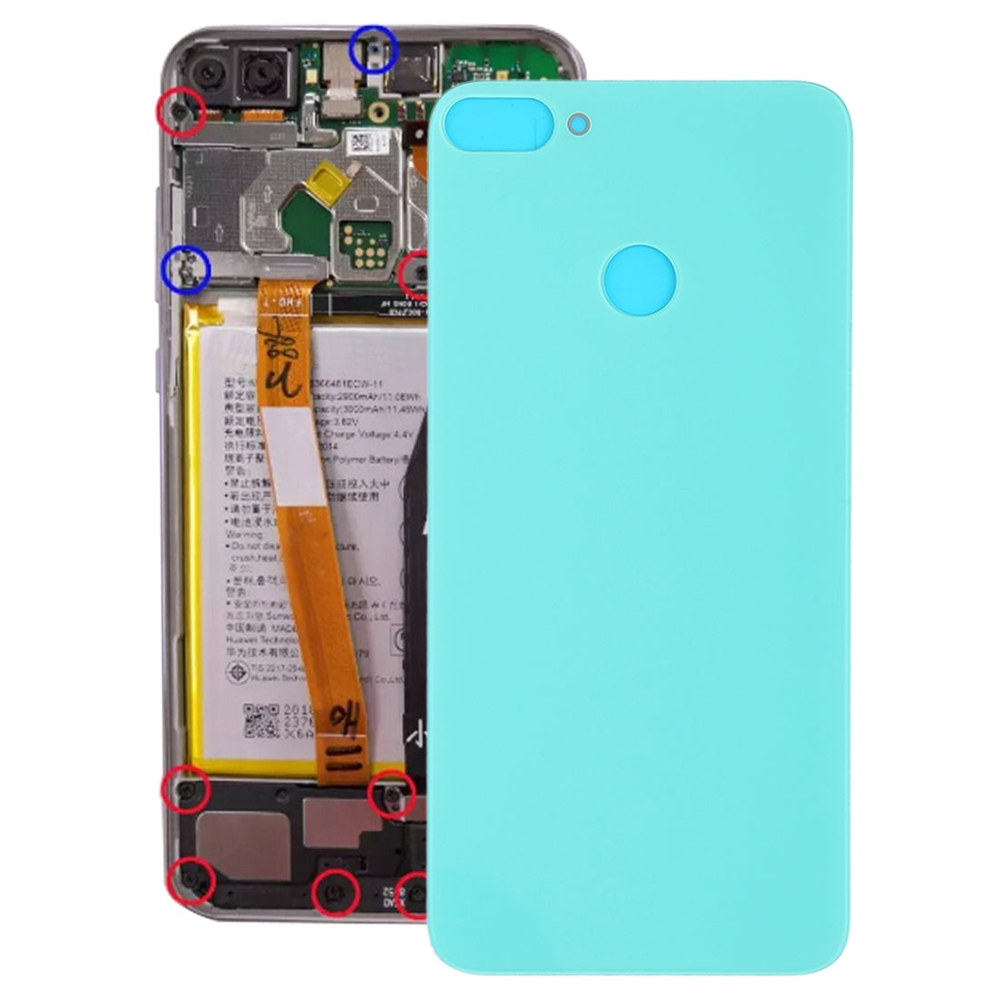 Back Cover for Huawei Honor 9i Light Green