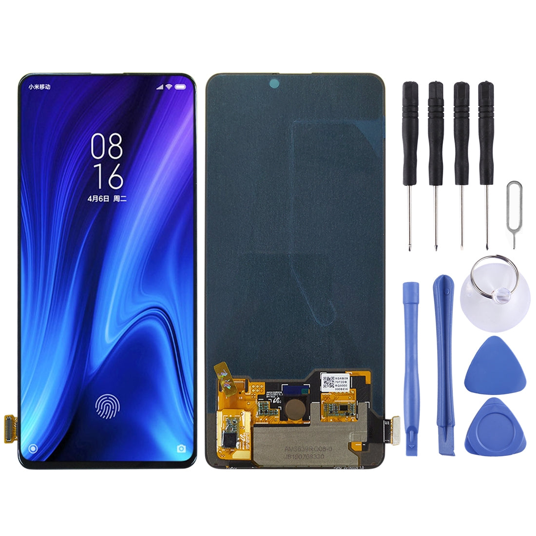 AMOLED LCD Screen for Xiaomi Mi CC9e / Mi A3 with Digitizer Full Assembly Black