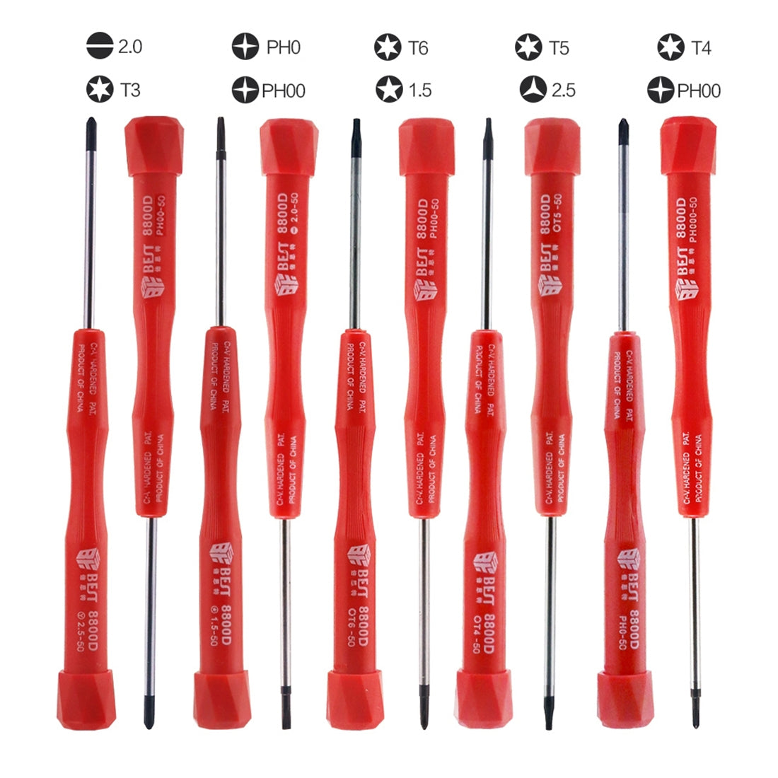 10 in 1 BST-8800D Repair Tool Precision Screwdriver Set