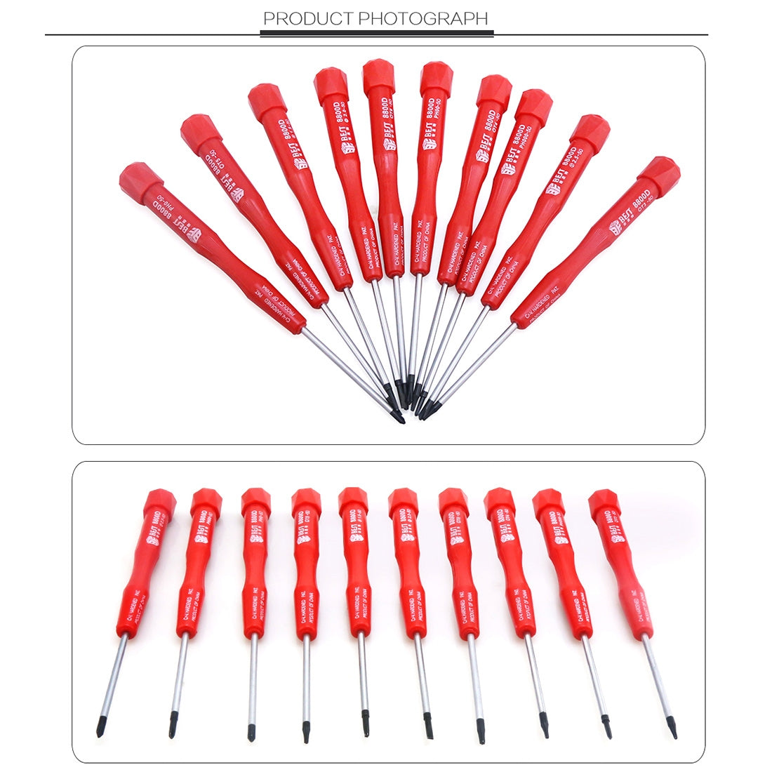 10 in 1 BST-8800D Repair Tool Precision Screwdriver Set